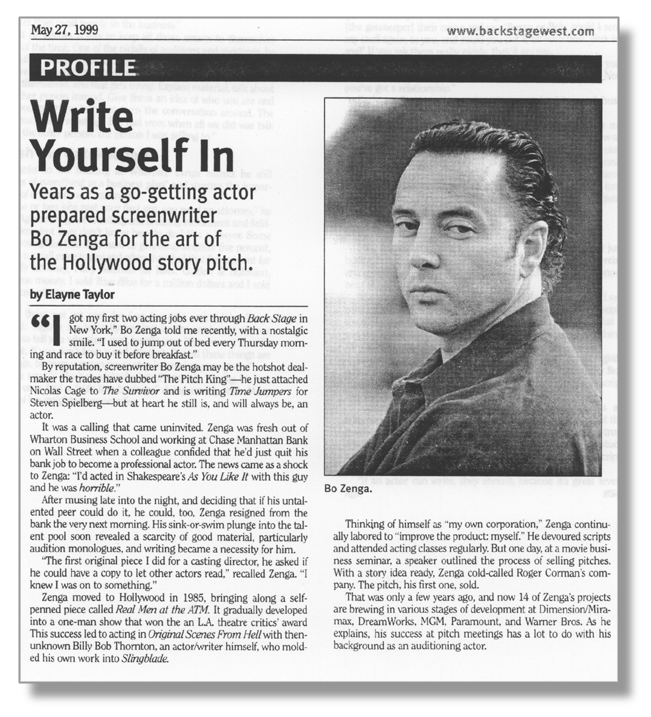 Write Yourself In